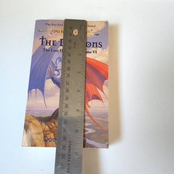 Dragonlance The Dragons Paperback Book - Picture 8 of 8